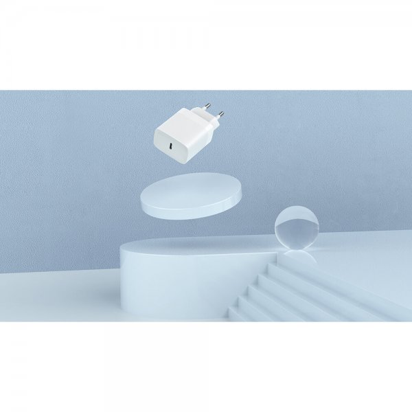 Gear Lader med Kabel PD/PPS Travel Charger 30W Hvit
