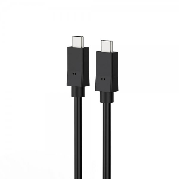 Gear Kabel USB-C till USB-C 3.1 100W 1.5m Svart