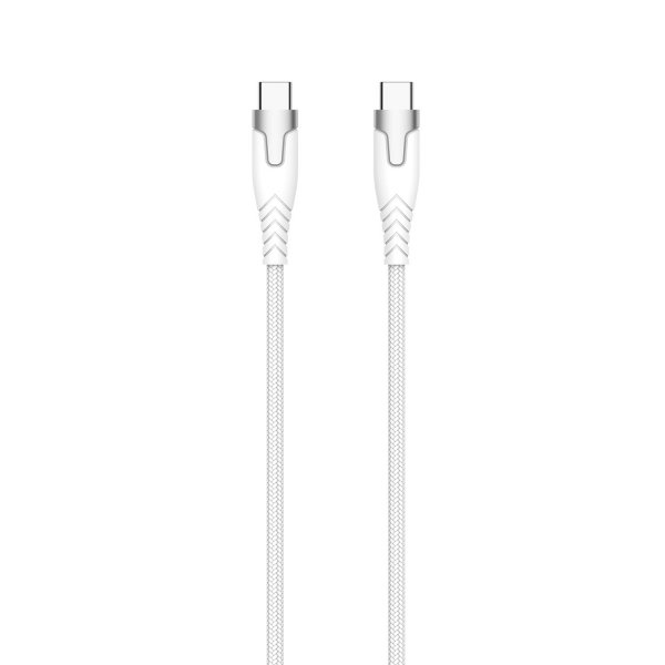 Gear Kabel Kevlar USB-C /USB-C 1.5m Hvit