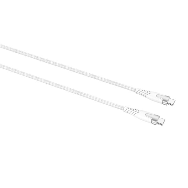 Gear Kabel Kevlar USB-C /USB-C 1.5m Hvit