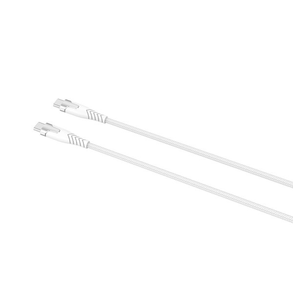 Gear Kabel Kevlar USB-C /USB-C 1.5m Hvit