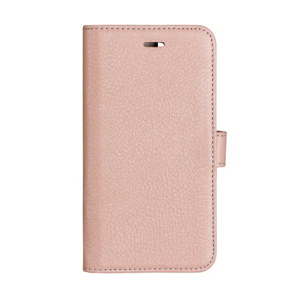 Onsala iPhone X/Xs Etui Ekte Skinn Rosa