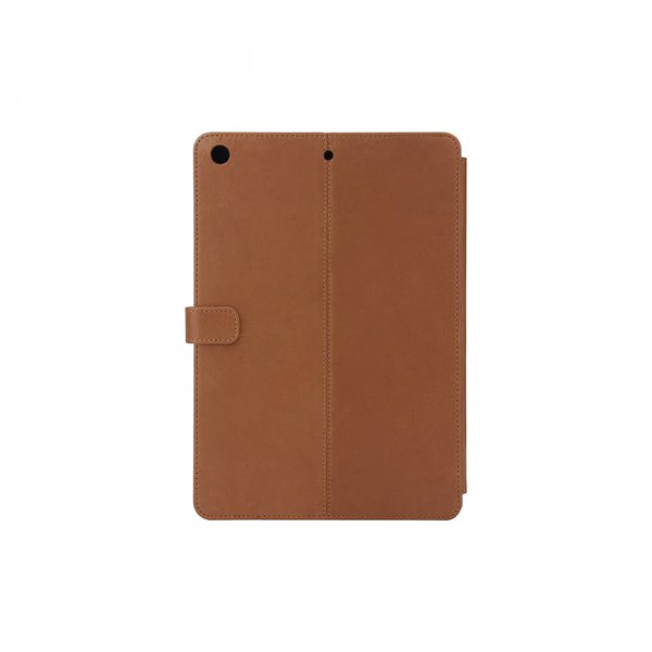 Onsala iPad 10.2 (gen 7/8/9) Etui Ekte Skinn Brun