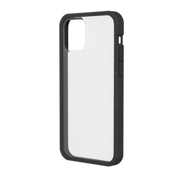 Pela iPhone 12 Pro Max Deksel Eco Friendly Clear Svart