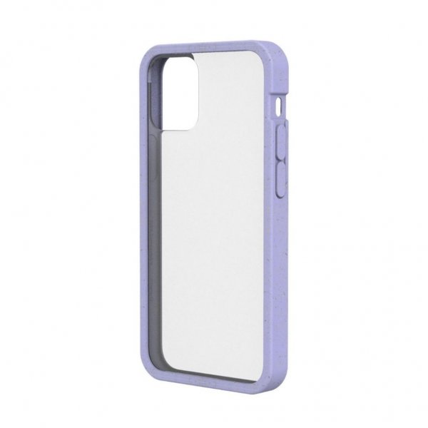 Pela iPhone 12 Mini Deksel Eco Friendly Clear Lavender