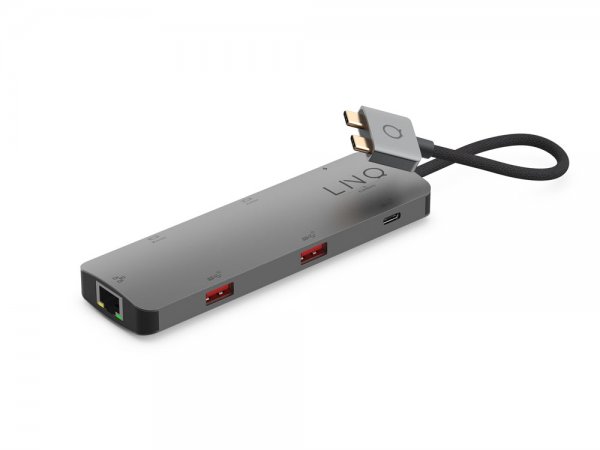 LINQ by Elements 7 in 2 PRO D2-Edition USB-C Multiport Hub