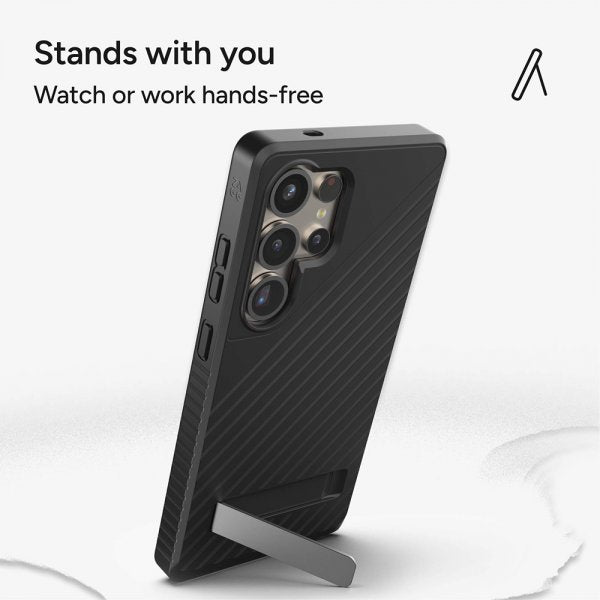 Zagg Samsung Galaxy S25 Ultra Deksel Denali Kickstand Svart