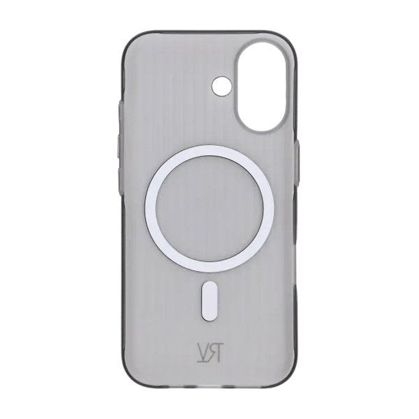 Rvelon iPhone 17 Deksel Korrugerte MagSafe Svart