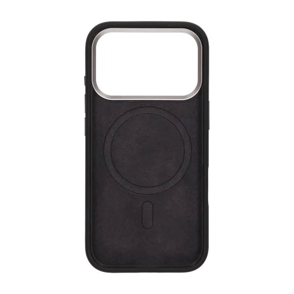 iPhone 17 Pro Deksel Silikon MagSafe Svart