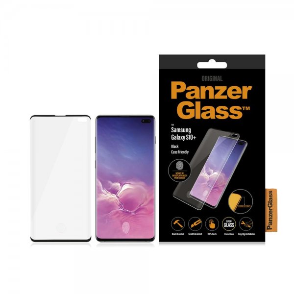 PanzerGlass Samsung Galaxy S10 Plus Skjermbeskytter CaseFriendly