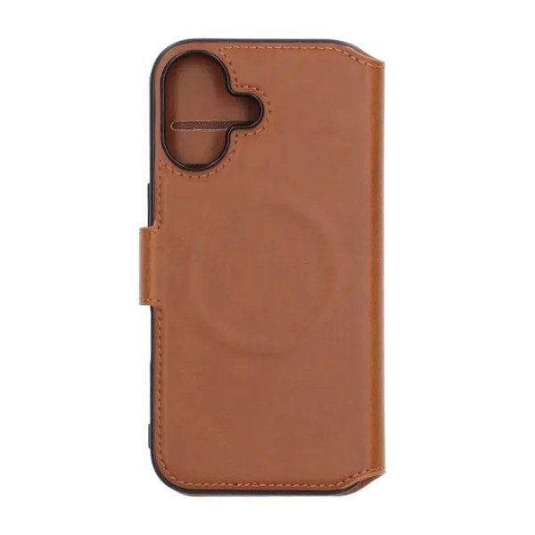 Rvelon iPhone 17 Etui 4 Kortlomme MagSafe Brun