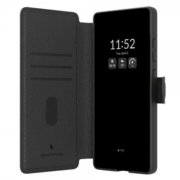 agood company Samsung Galaxy S25 Ultra Etui Circular Wallet Svart