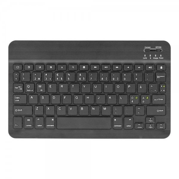 Deltaco Etui med Tastatur 10" Tablets Nordic Svart