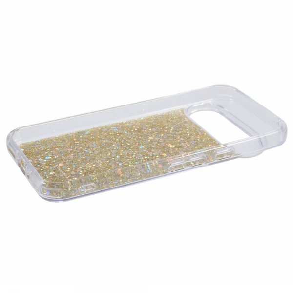 Nordic Covers Google Pixel 9/Pixel 9 Pro Deksel Sparkle Series Citrine Gold