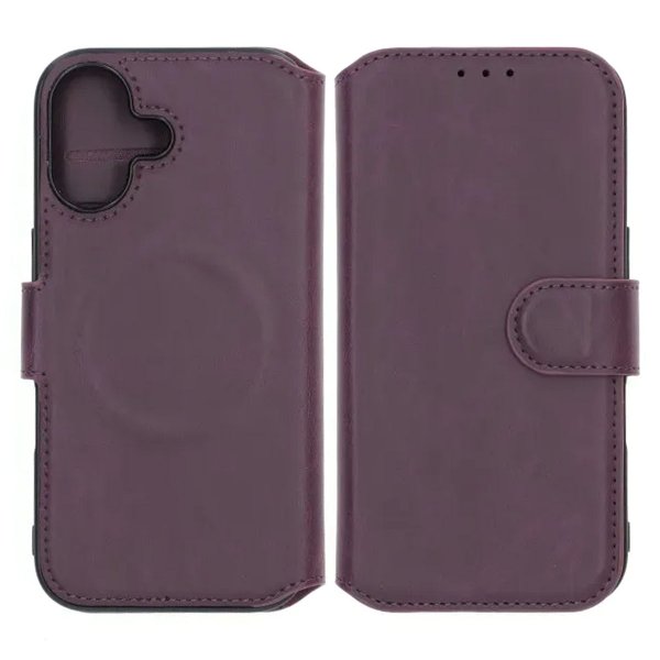 Rvelon iPhone 17 Etui 4 Kortlomme MagSafe Lilla