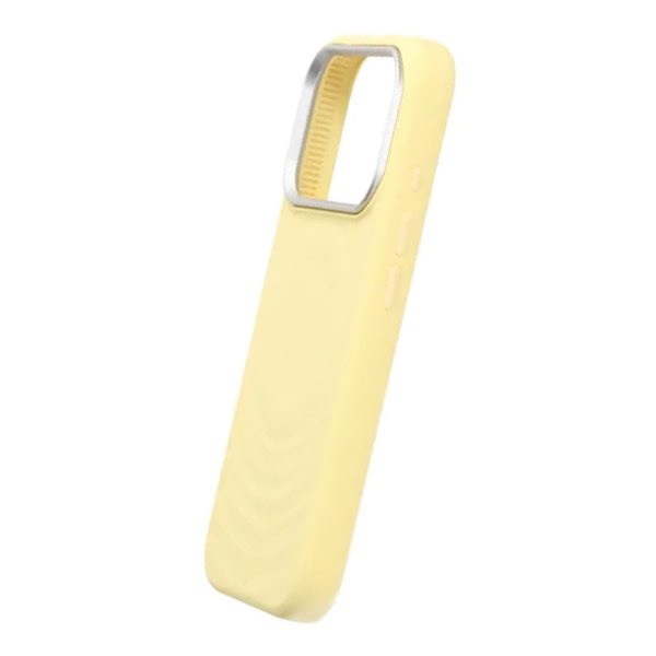 iPhone 17 Pro Deksel Silikon MagSafe Gul