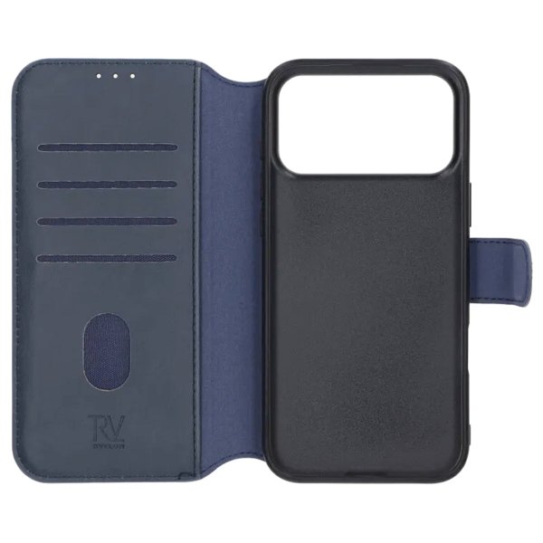 Rvelon iPhone 17 Pro Etui 4 Kortlomme MagSafe Blå
