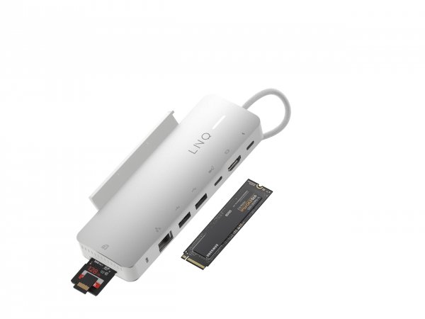 LINQ by Elements 9in1 PRO SSD 140W USB-C Multiport Hub