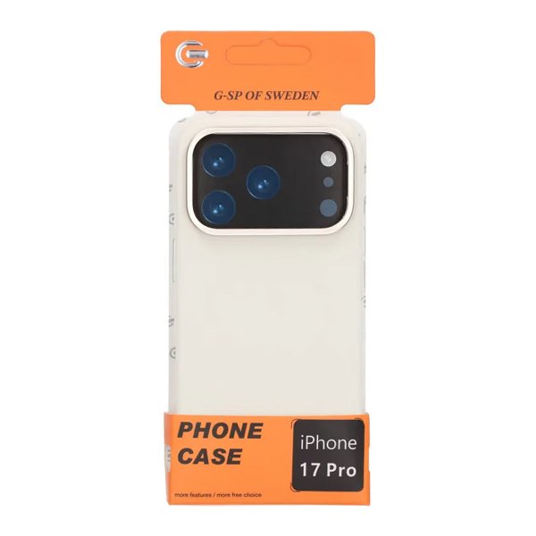 iPhone 17 Pro Deksel Silikon MagSafe Hvit