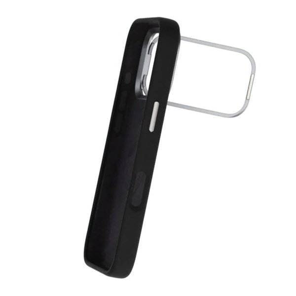 iPhone 17 Pro Max Deksel Silikon MagSafe Svart