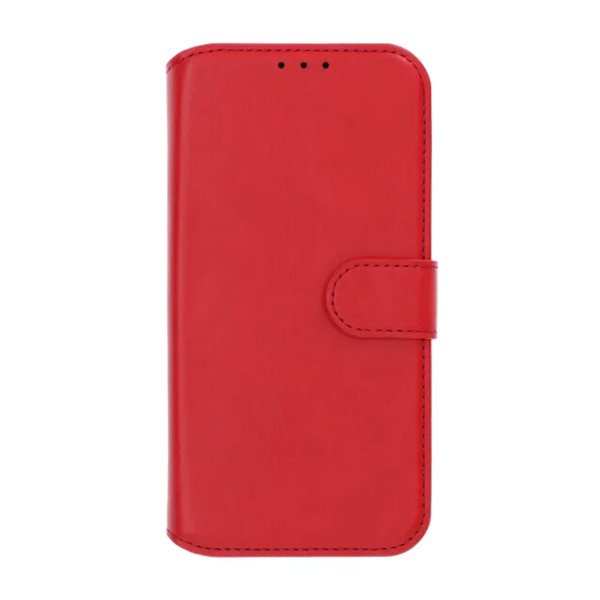 Rvelon iPhone 17 Etui 4 Kortlomme Avtakbart deksel Rød