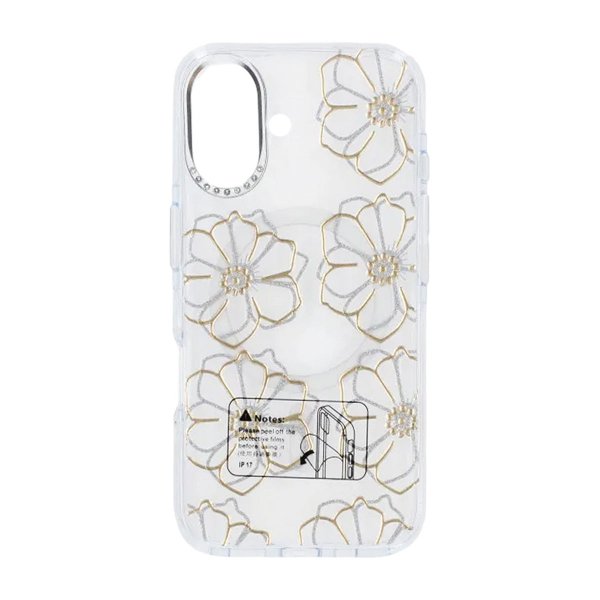 iPhone 17 Deksel Mønster MagSafe Blomster