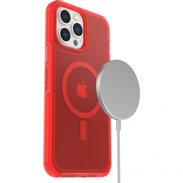 Otterbox iPhone 13 Pro Max Deksel Symmetry Plus Clear In The Red