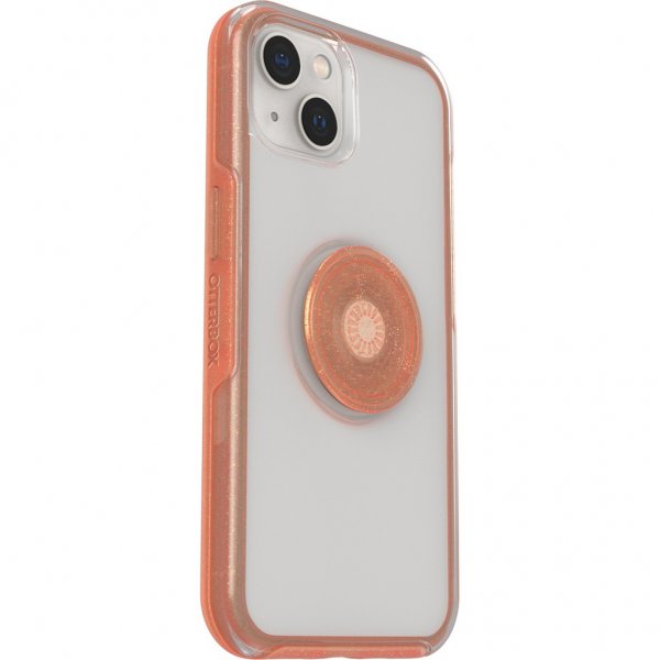 Otterbox iPhone 13 Deksel Otter+Pop Symmetry Series Clear Melondramatic