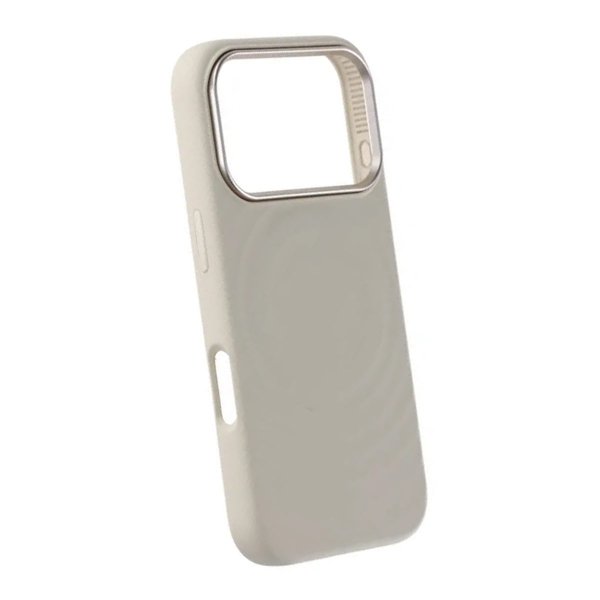 iPhone 17 Pro Deksel Silikon MagSafe Beige