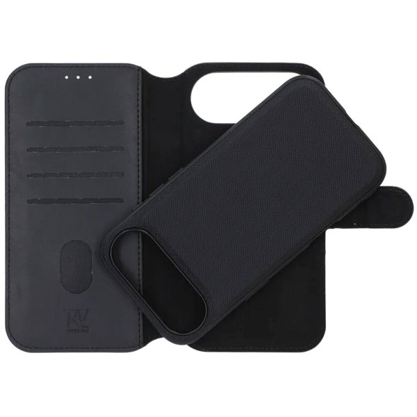 Rvelon iPhone Air Etui Detachable Wallet Case Svart