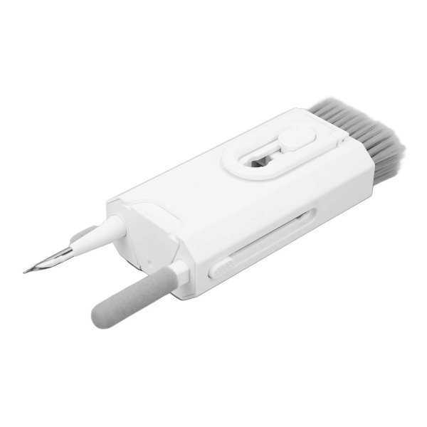 8-i-1 Multifunksjonell Elektronikkrengjøring for Mobil, Hodetelefoner og Datamaskin - Hvit