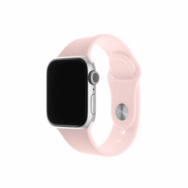 Fixed Apple Watch 44/45/46mm/Apple Watch Ultra Armbånd Silicone Strap Rosa