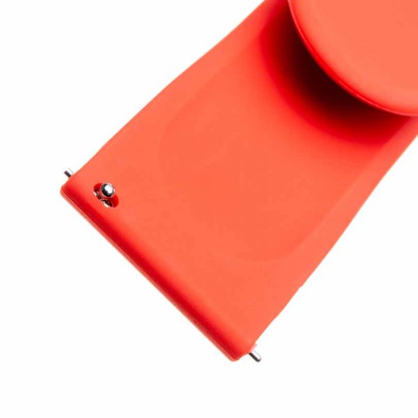 Fixed Samsung Galaxy Watch 22mm Armbånd Silicone Strap Rød