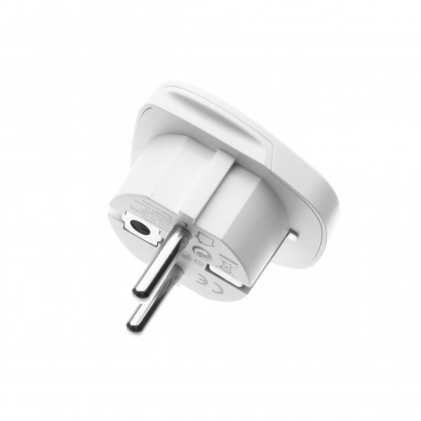 Fixed Reiseadapter EU/Verden Hvit