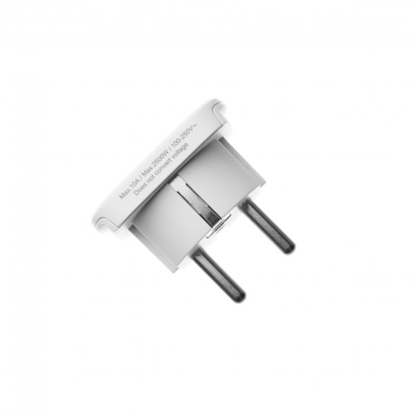 Fixed Reiseadapter EU/Verden Hvit