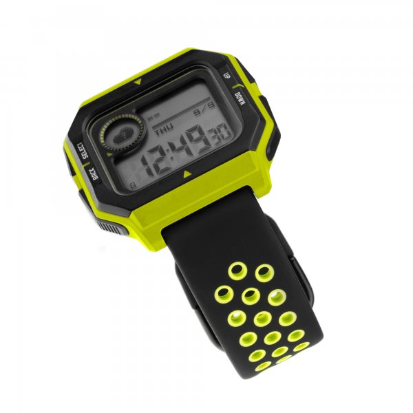 Fixed Samsung Galaxy Watch 20mm Armbånd Sport Silicone Strap Black Lime