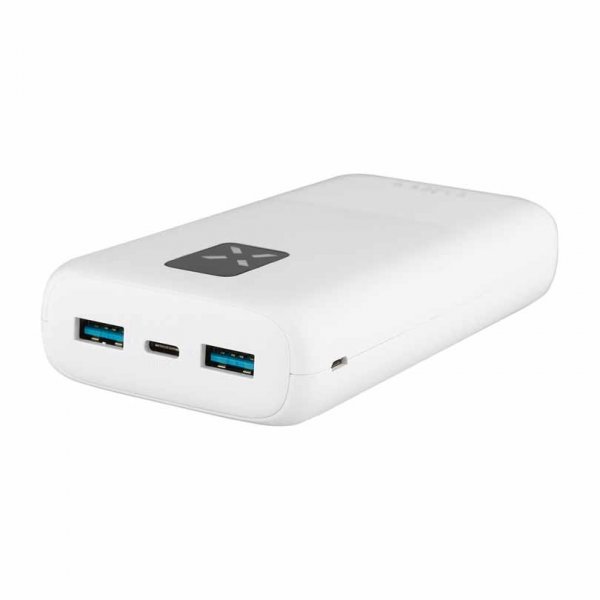Fixed Powerbank Zen 20 20W 20 000 mAh USB-C 2xUSB-A Hvit