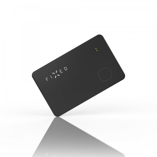 Fixed Tag Card Smart Tracker iPhone Svart