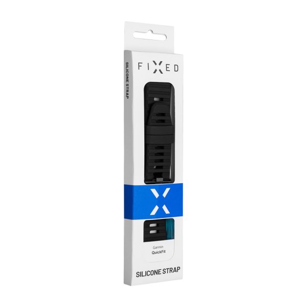 Fixed Garmin QuickFit 22mm Armbånd Silicone Strap Hvit