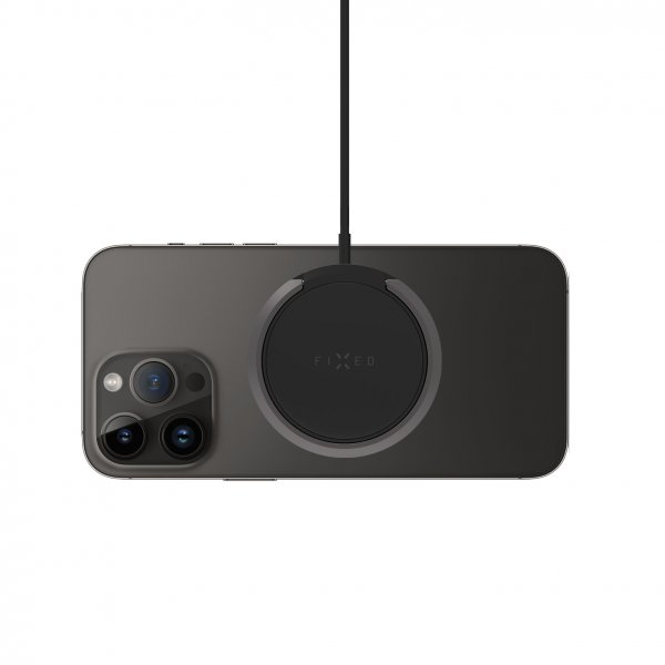 Fixed Trådløs lader MagPad Wireless Charger MagSafe Svart