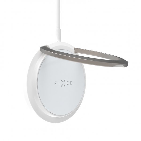 Fixed Trådløs lader MagPad Wireless Charger MagSafe Hvit