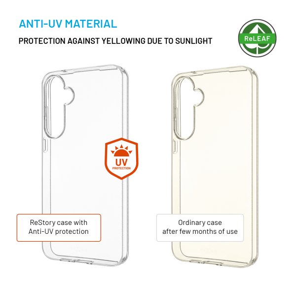 Fixed Samsung Galaxy A55 Deksel ReStory Transparent