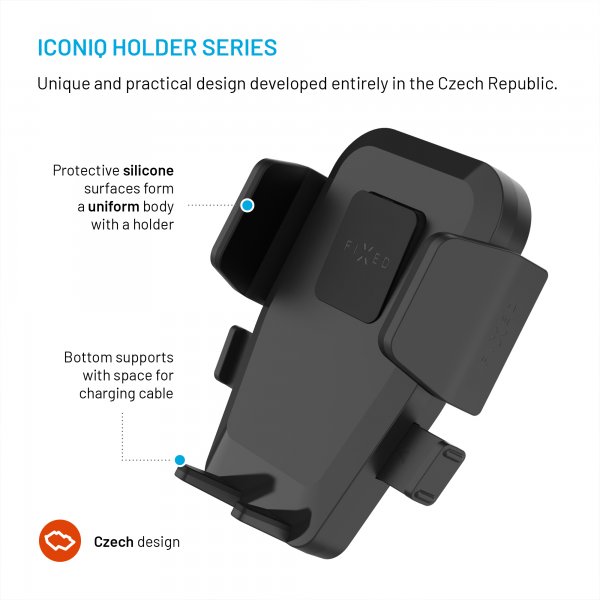 Fixed Bilholder Iconiq Lock Ventilasjon