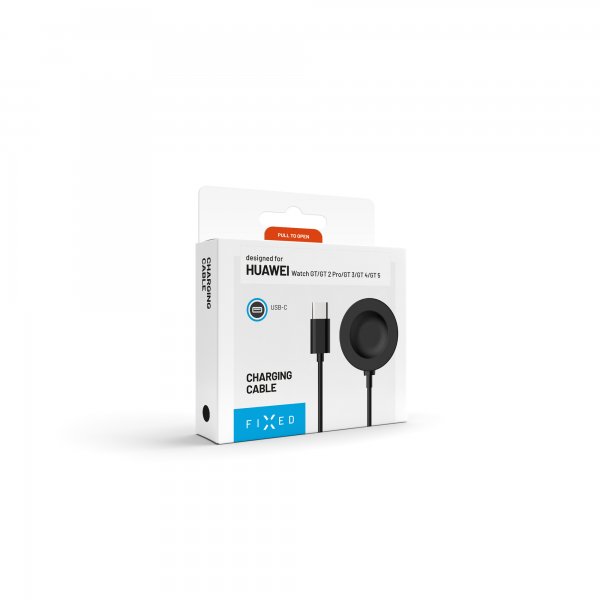 Fixed Lader Huawei Watch USB-C 1m Svart