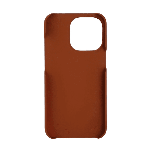 Krusell iPhone 14 Pro Deksel Leather CardCover Cognac