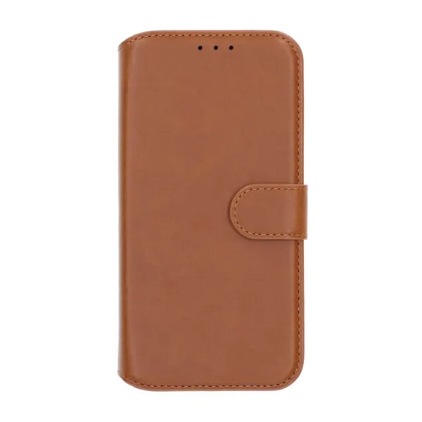Rvelon iPhone 17 Etui 4 Kortlomme Avtakbart deksel Brun