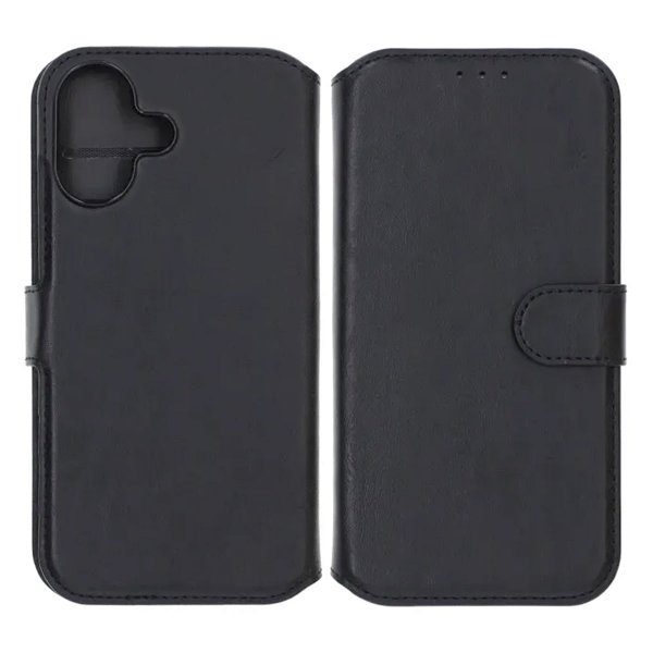 Rvelon iPhone 17 Etui 4 Kortlomme Avtakbart deksel Svart