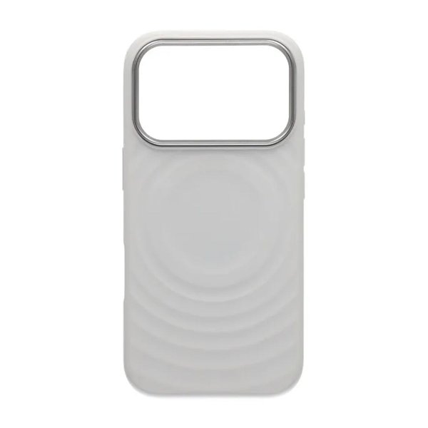 iPhone 17 Pro Deksel Silikon MagSafe Hvit