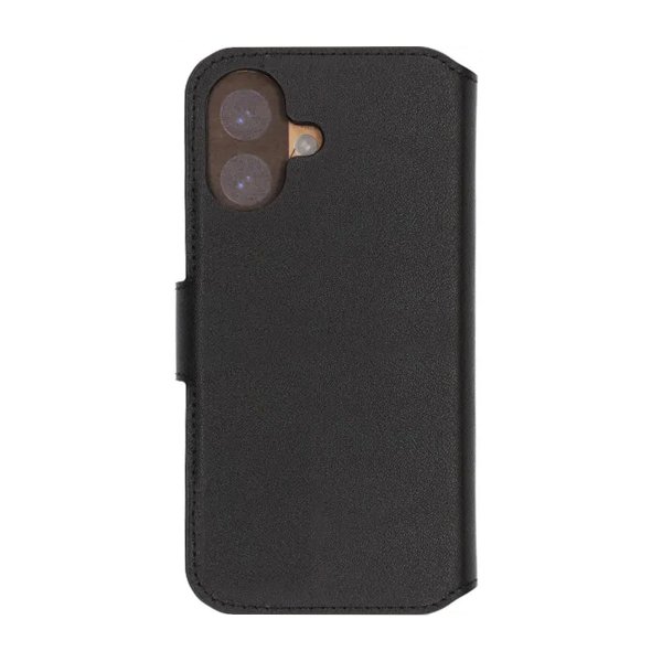 Rvelon iPhone 17 Etui Ekte Skinn Svart