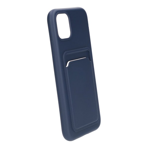 iPhone 11 Deksel Kortholder Blå